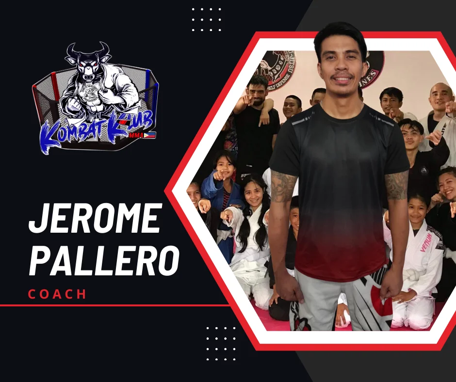 kombat klub mixed martial arts philippines coach jerome pallero cavite mixed martial arts bjj brazilian jiu jitsu mma